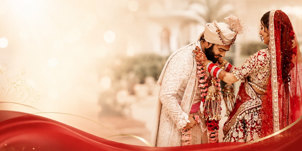 Safarmarriage — Indian wedding couple